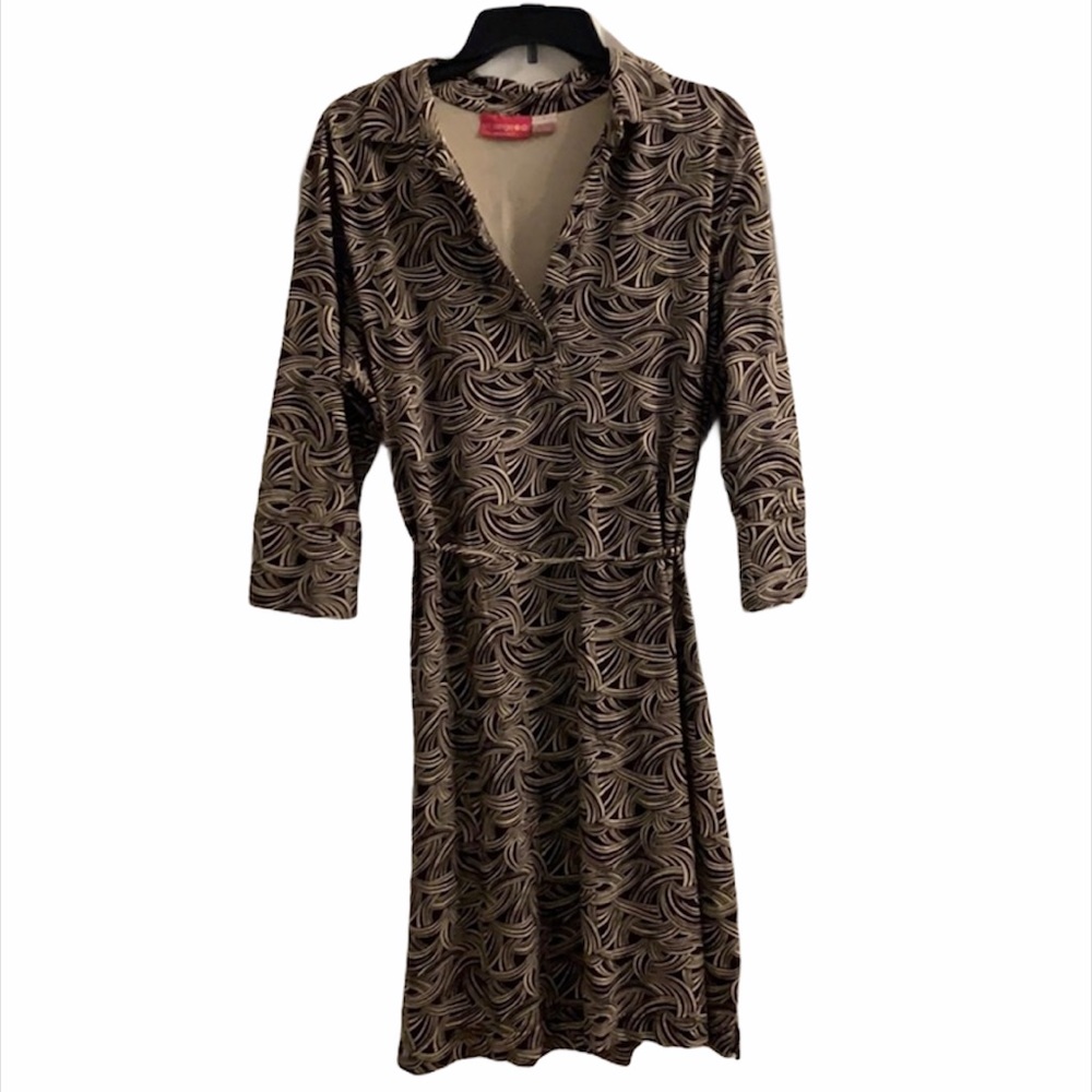 Liz Lange for target brown maternity dress XL
